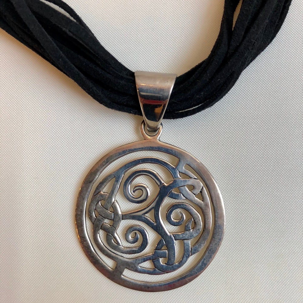 Silpada sterling silver Celtic inspired pendant